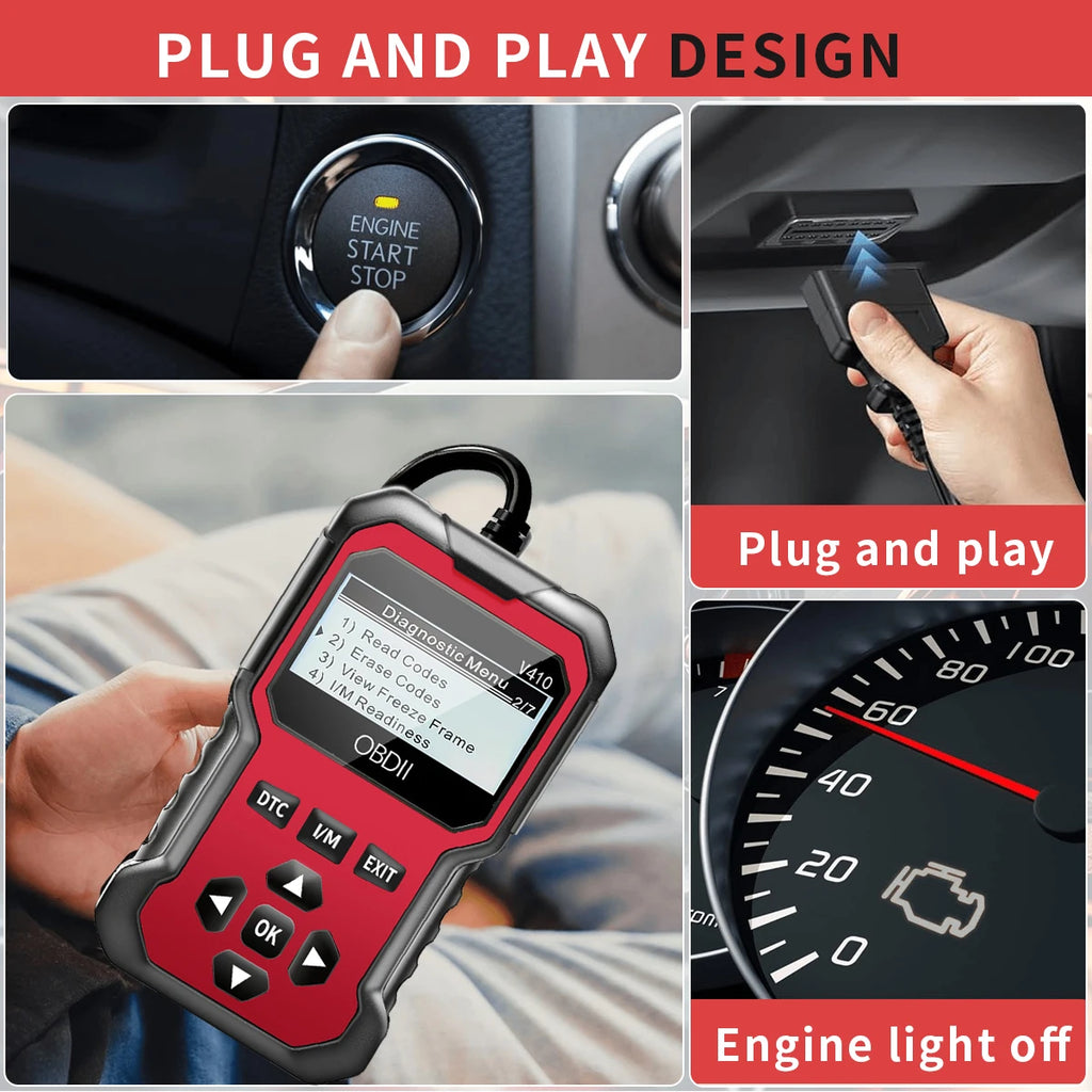 OBD2 Scanner Auto Uitlezen – Check Engine Foutcodes Wissen